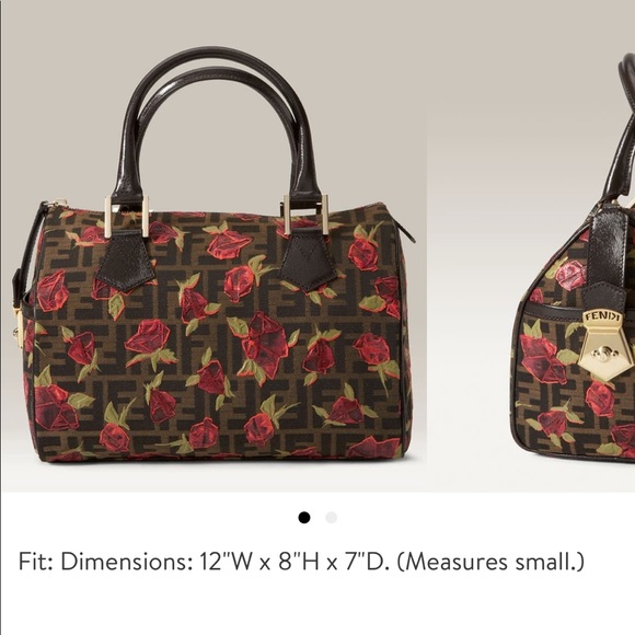 Fendi ‘Chef Boston - Rose Zucca’ Satchel - Picture 2 of 16